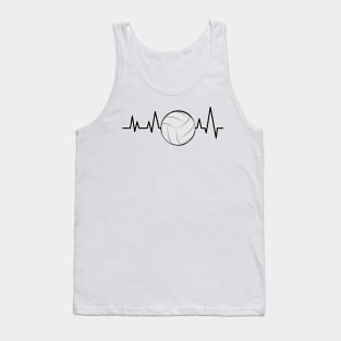 Heartbeat Pulse - Volleyball Tank Top